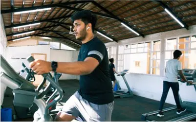 Guesture Stays Gymnasium