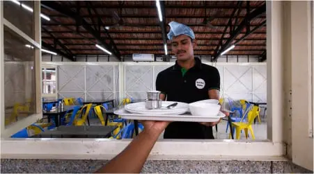 Guesture Stays Cafeteria